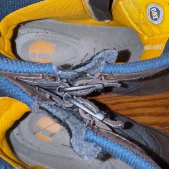 CAT Footwear Women's Jace St Industrial Steel Toe Suede Wool Boots Size 6 - Picture 5 of 5